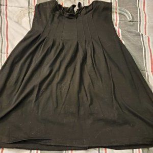 Black high neck, sleeveless Gap top, size Medium